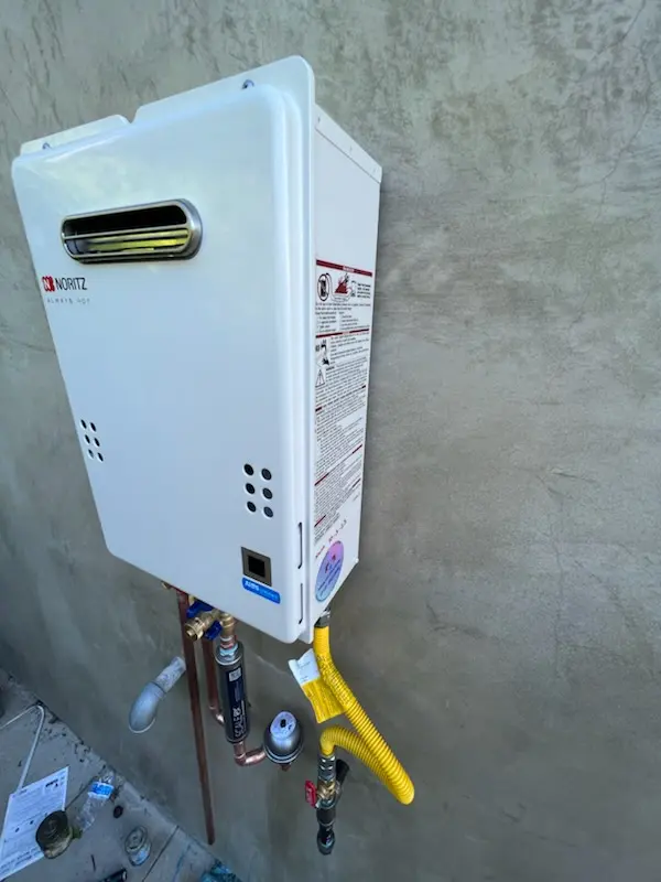 Tankless water heater installation for Wexford homes